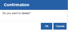 Delete Confirmation Delete Confirmation