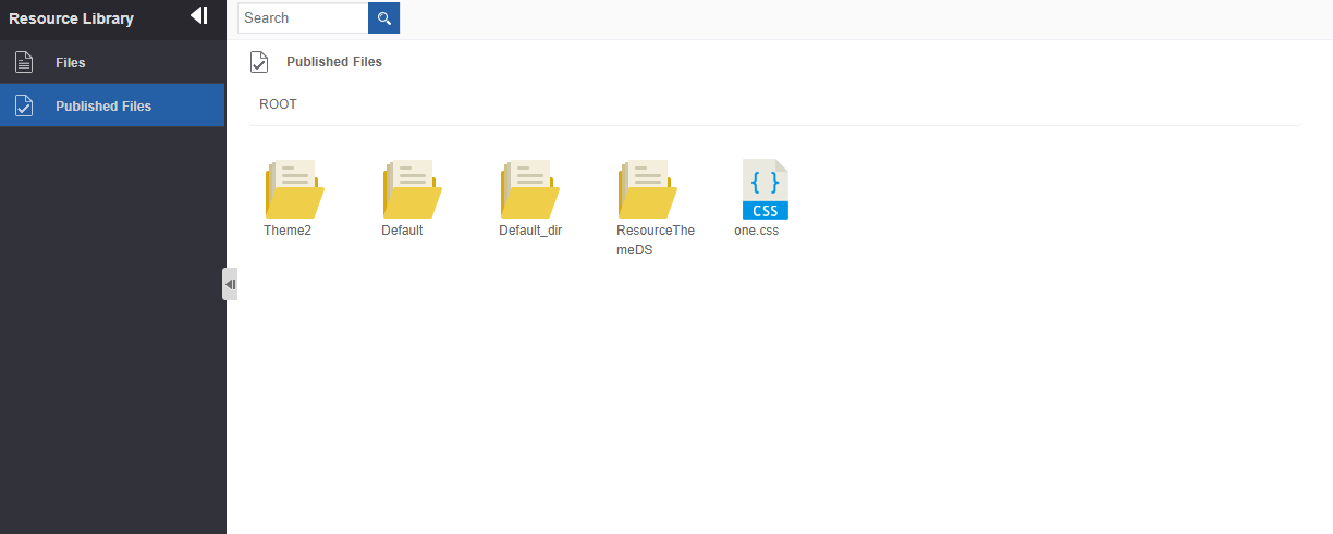 Published Files Published Files