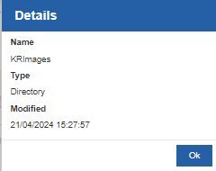 Published Directory details Published Directory details