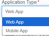 Application Type Application Type