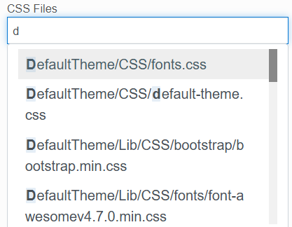 CSS Files CSS Files