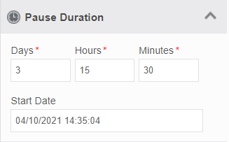 Pause Duration property Pause Duration property
