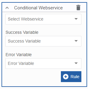 Selecting conditional Webservice Selecting conditional Webservice