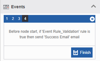 Event Step 4 - Finish Event Step 4 - Finish