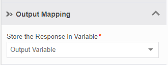Output Mapping Output Mapping