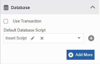 Default Database Script with Edit and Remove symbols Default Database Script with Edit and Remove symbols