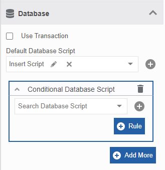 Selecting conditional DB script Selecting conditional DB script