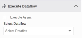 Execute Dataflow property Execute Dataflow property