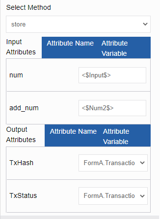 Select Method Select Method