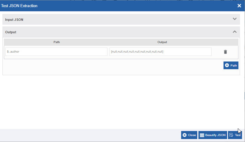 Test output Test output
