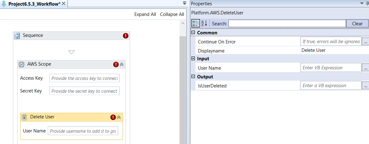Delete User activity and properties Delete User activity and properties