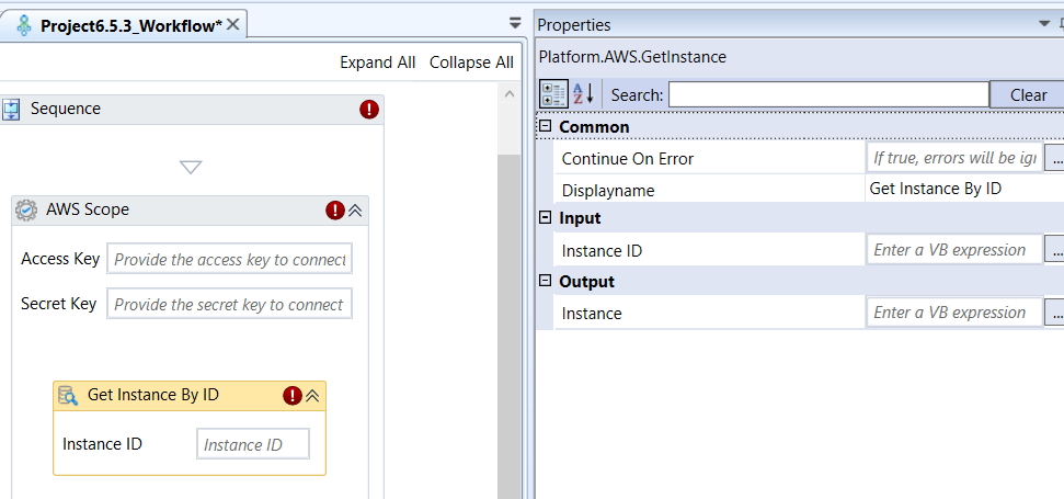 Get Instance By ID activity and properties Get Instance By ID activity and properties