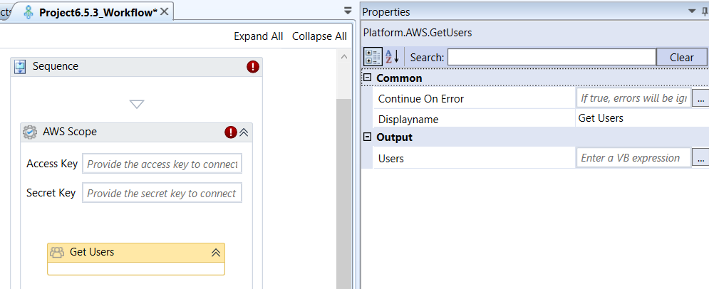 Get Users activity and properties Get Users activity and properties