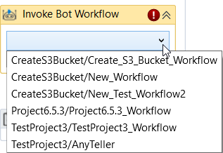 Invoke Bot Workflow Invoke Bot Workflow