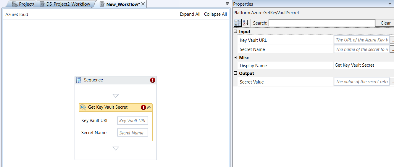 Get Key Vault Secret activity and properties Get Key Vault Secret activity and properties