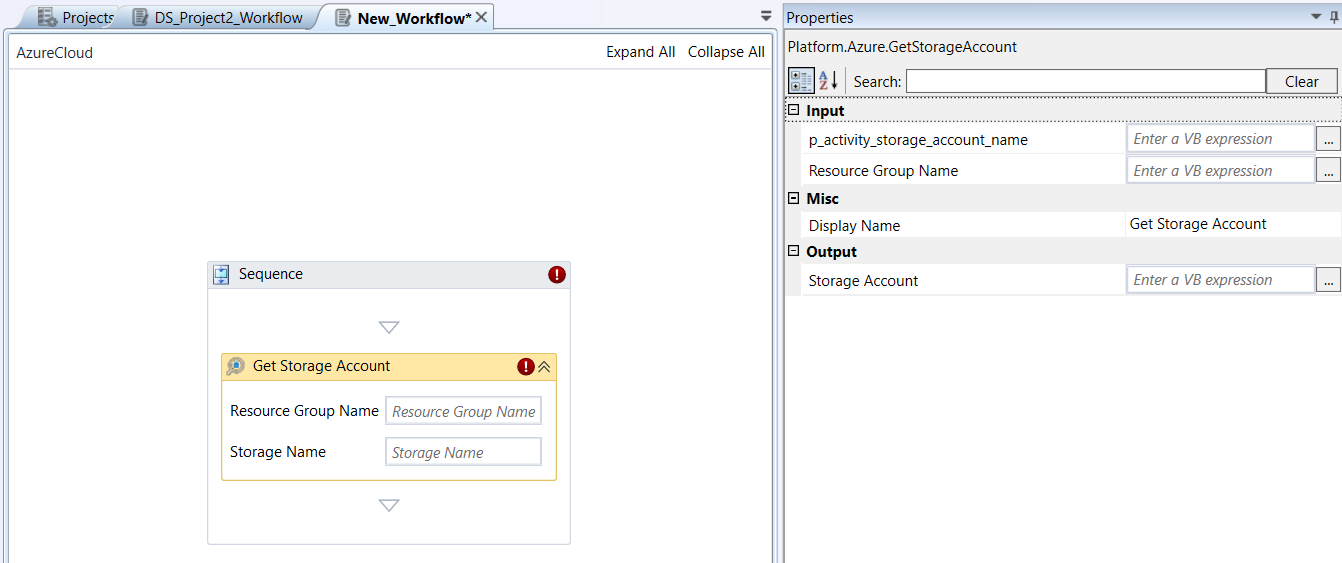 Get Storage Account activity and properties Get Storage Account activity and properties