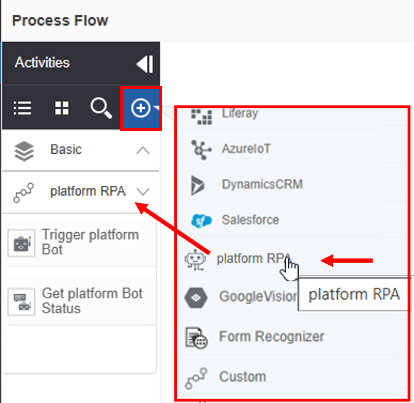 Adding RPA Activities Adding RPA Activities