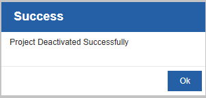 Success message Success message