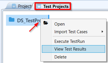 View Test Results View Test Results