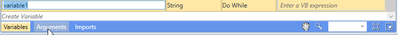 Create Variable Create Variable