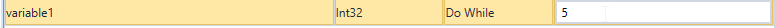 Default value Default value
