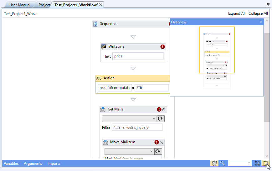 Overview of workflow Overview of workflow