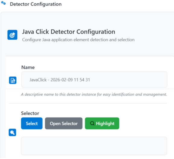 JavaClick Detector Plugin JavaClick Detector Plugin
