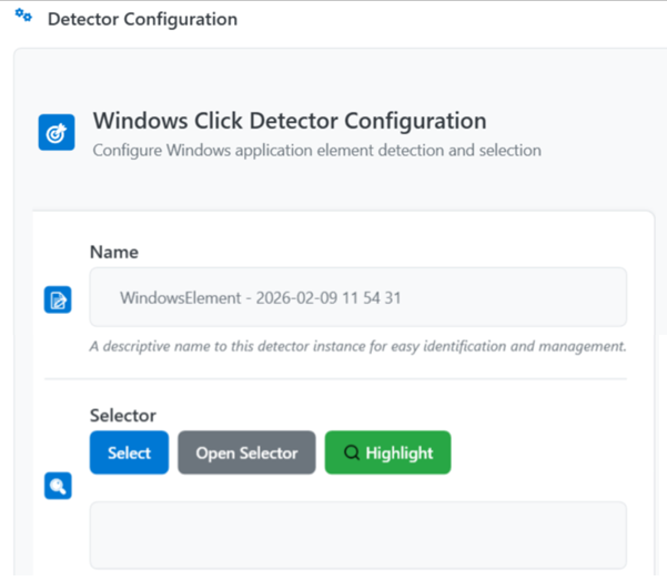 WindowsElement Detector Plugin WindowsElement Detector Plugin