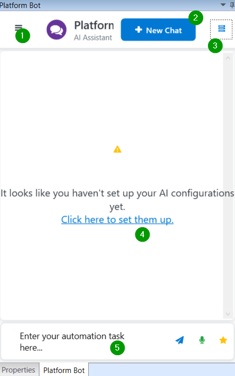 Platform Bot UI Platform Bot UI