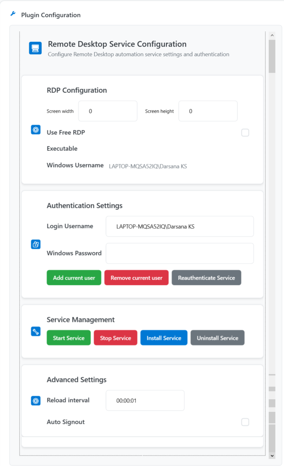 Run Plugins β RD Service Run Plugins β RD Service