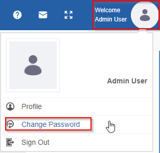 Change Password icon Change Password iocn
