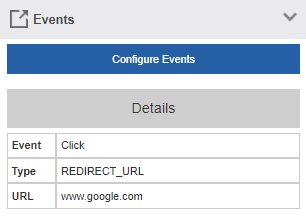 Saved configuration Saved configuration