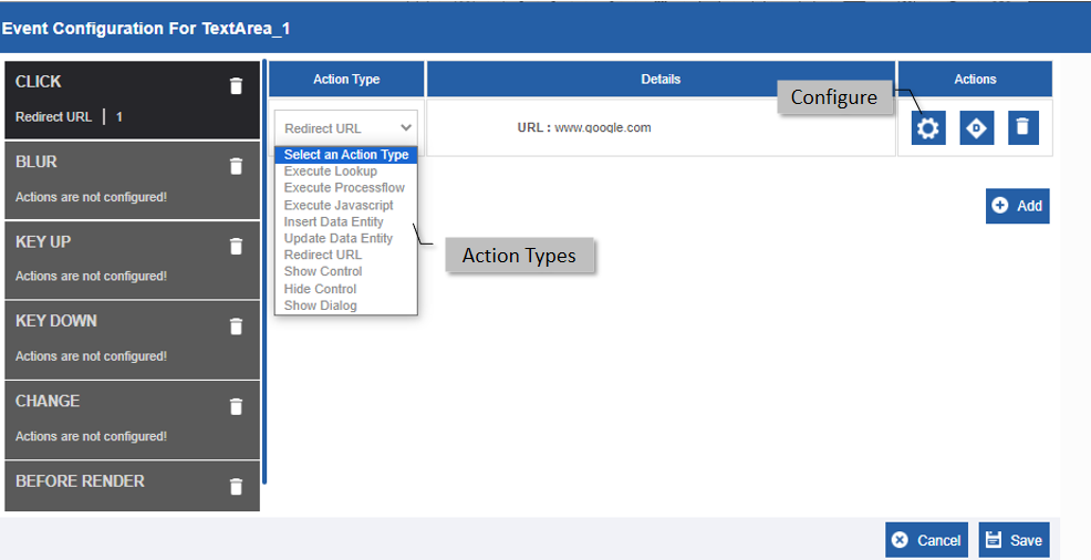 Action Types Action Types