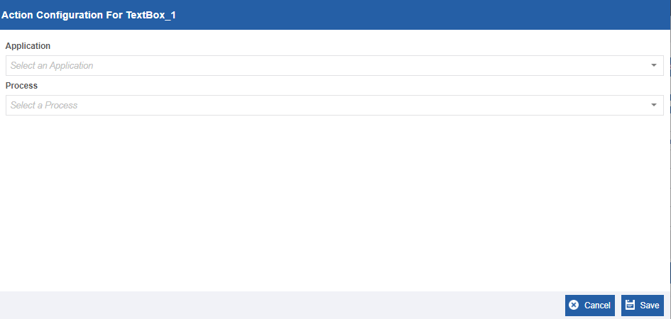 Execute process flow configuration Execute process flow configuration