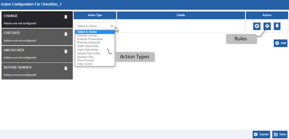 Configure Rules Configure Rules