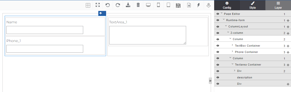 Viewing Layers of the page Viewing Layers of the page