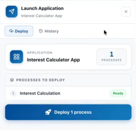 Launch Application Launch Application
