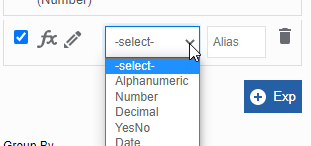 Select type Select type