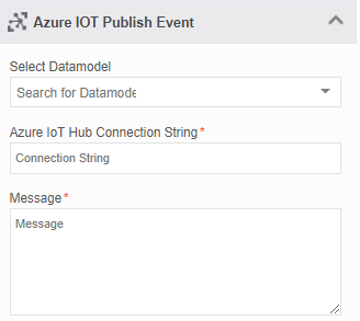 Azure IOT Publish property Azure IOT Publish property