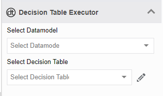 Decision Table Executor properties Decision Table Executor properties