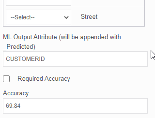 ML Output and Accuracy ML Output and Accuracy