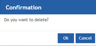 Data flow Delete confirmation Data flow Delete confirmation