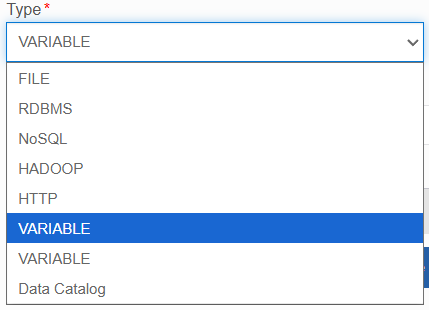 Local level datasource types Local level datasource types