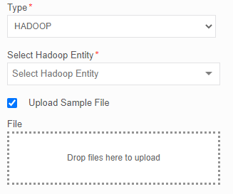 Hadoop - Upload Sample File - checked Hadoop - Upload Sample File - checked