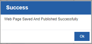 Success publish message Success publish message