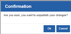 Unpublish Unpublish